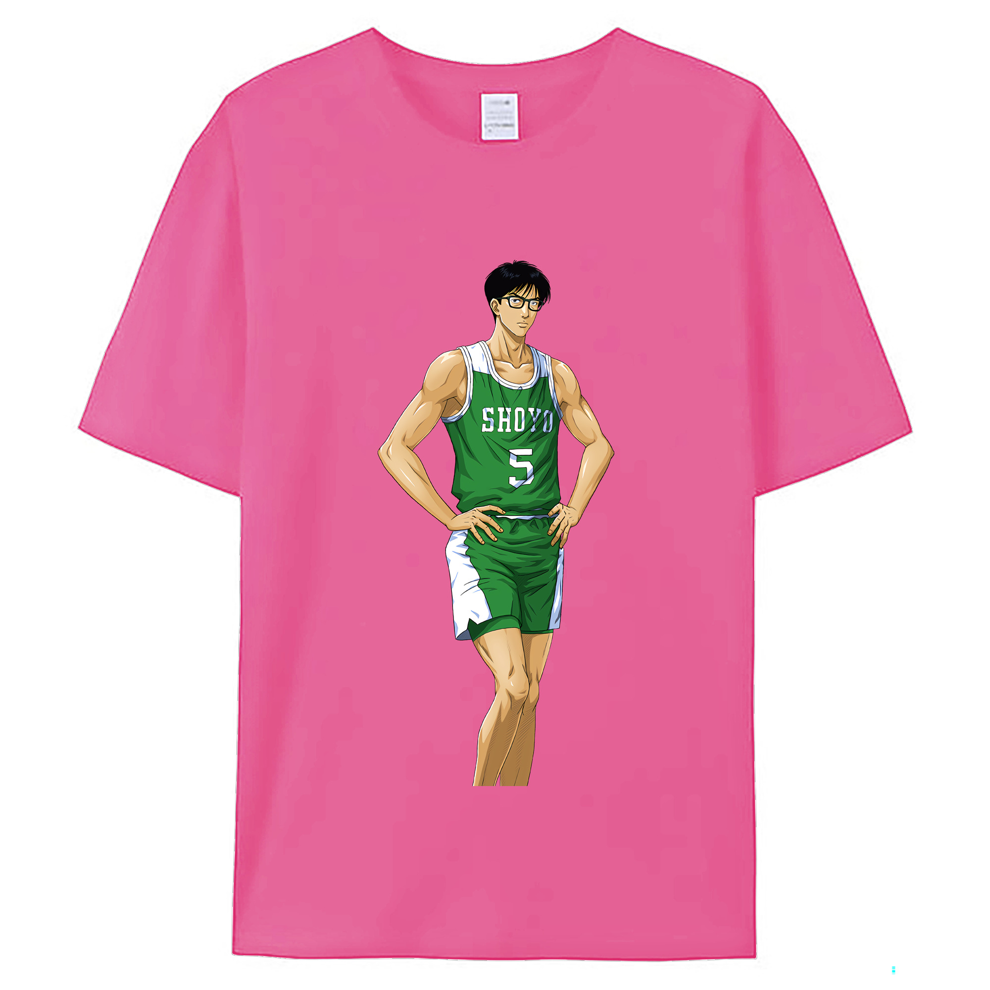 （画像用） SLAM DUNK／スラムダンク レディースカジュアルプリントTシャツ（綿100％）